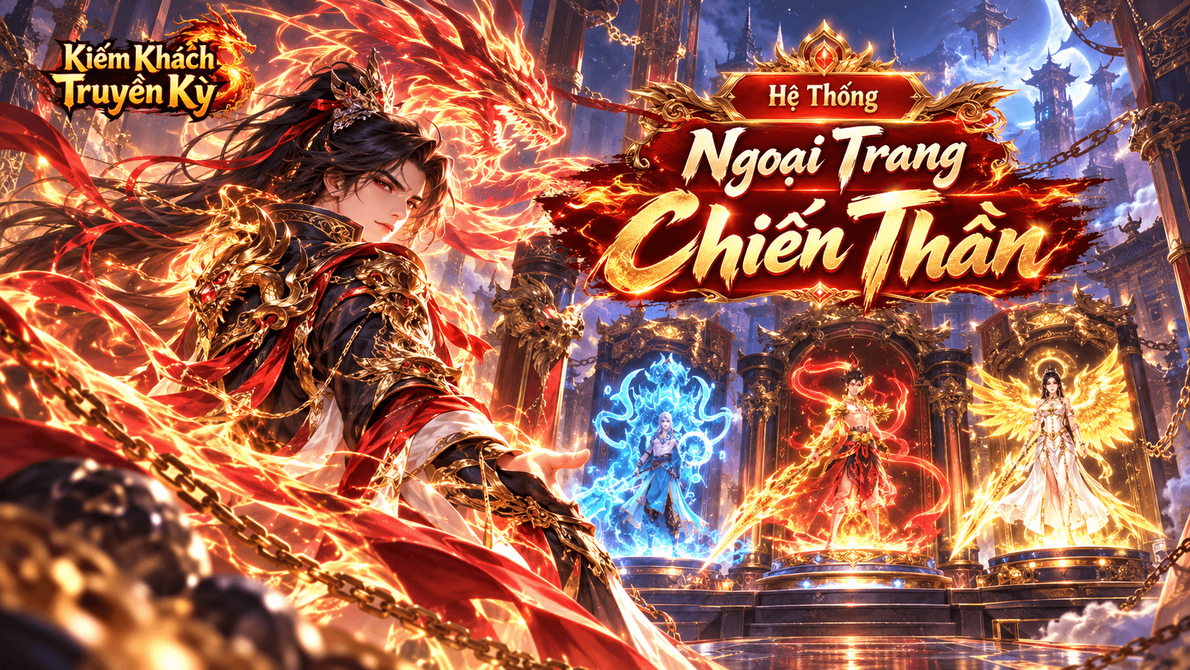 Hệ Thống Ngoại Trang Chiến Thần
