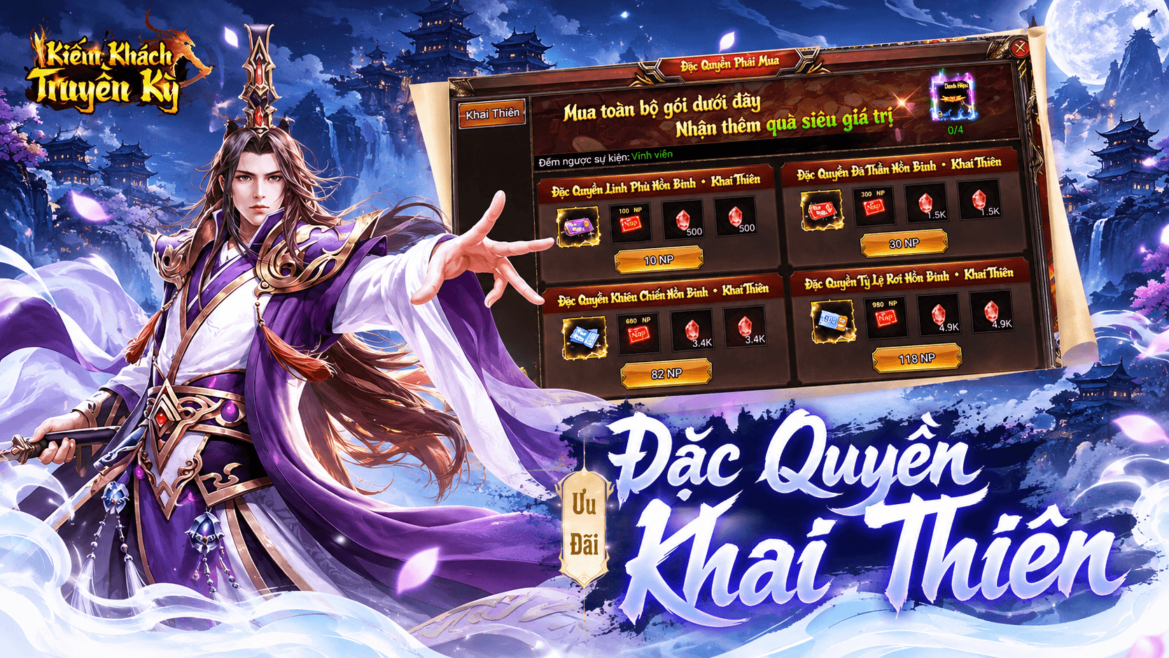 ĐẶC QUYỀN KHAI THIÊN